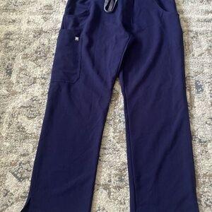 Women's Navy Figs Scrub Pants Sz MP Kade Cargo
